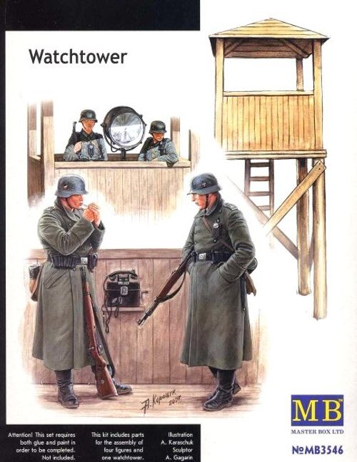 Watch Tower´ w/4 figs