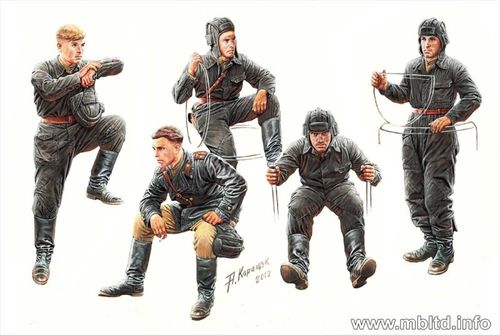 Soviet Tank Crew, 1943-1945