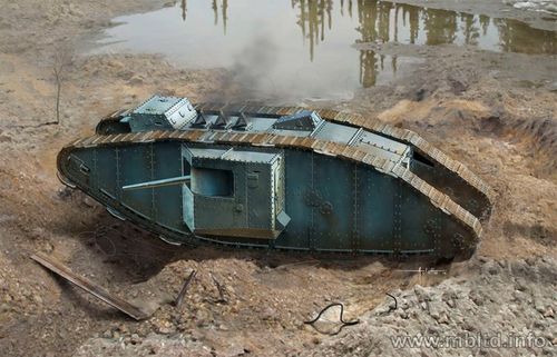 MK II Male British Tank,...