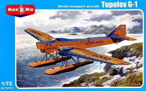 Tupolev G-1 Soviet transport...