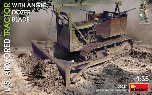U.S. Armored Tractor w/Angle...