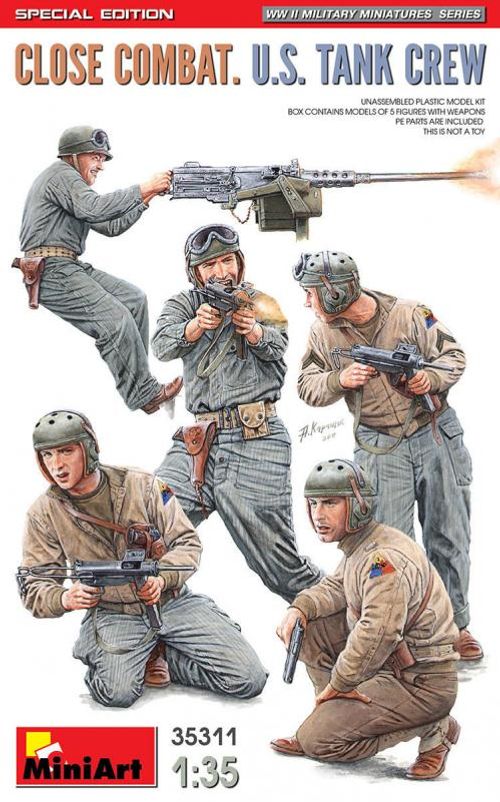 Close Combat. U.S. Tank Crew...