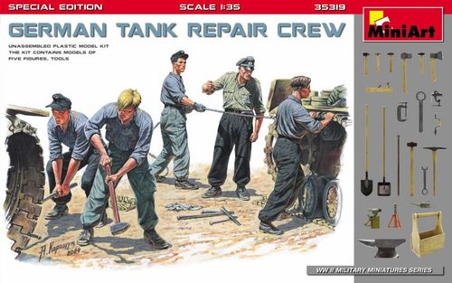 German Tank Repair Crew -...