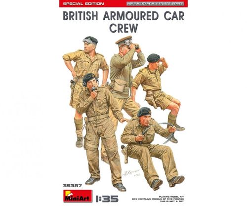 Britische Panzerbesatzung -...