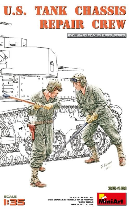 US Panzer Mechaniker Crew (2)