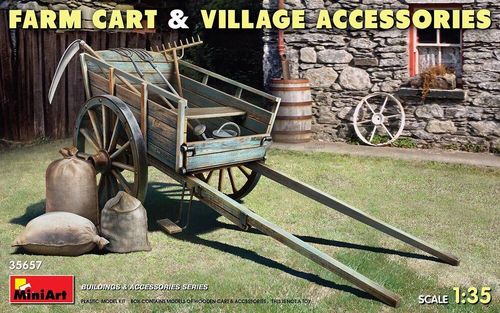 Farm Cart with Village...