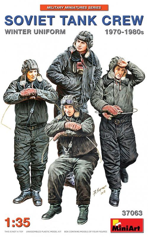 Soviet Tank Crew 1970-1980s....