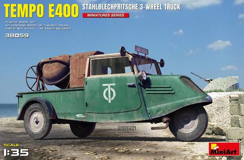 Tempo E400 StahlblechPritsche...