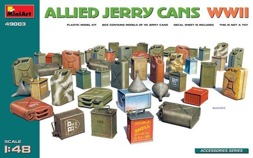 Allied Jerry Cans WW2