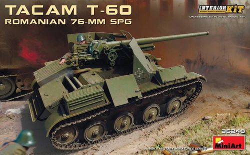 Romanian 76-mm SPG Tacam T-60...
