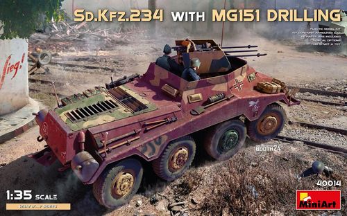 Sd.Kfz.234 mit MG151 Drilling