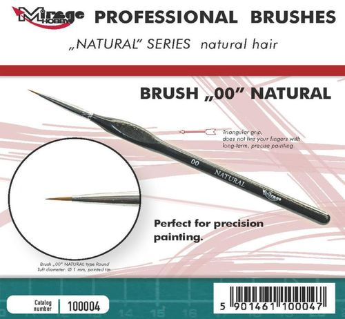 Pinsel - Natural - Size 00