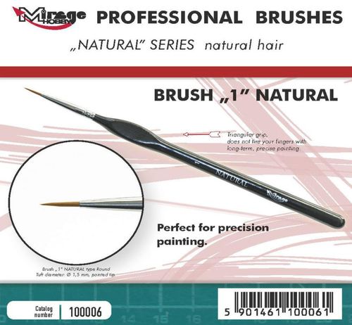 Pinsel - Natural - Size 1