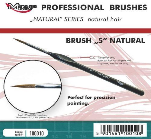 Pinsel - Natural - Size 5
