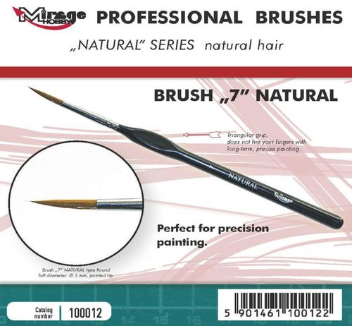 Pinsel - Natural - Size 7