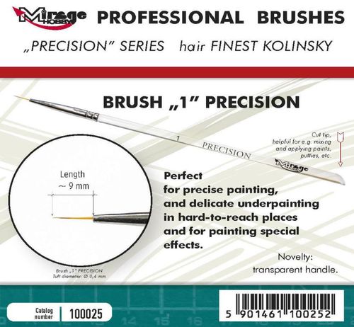 Pinsel - Precision Kolinsky -...