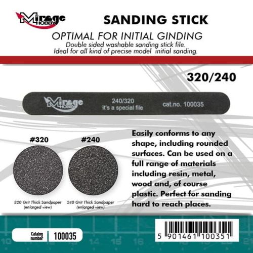 Sanding Stick Double Grid...