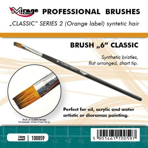 Brush Flat - Classic Series 2...