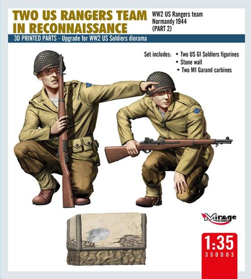 Two US Rangers Team in...
