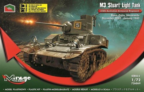 M3 STUART Light Tank 2/6th...