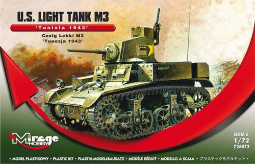 U.S. Light Tank M3 Tunisia...