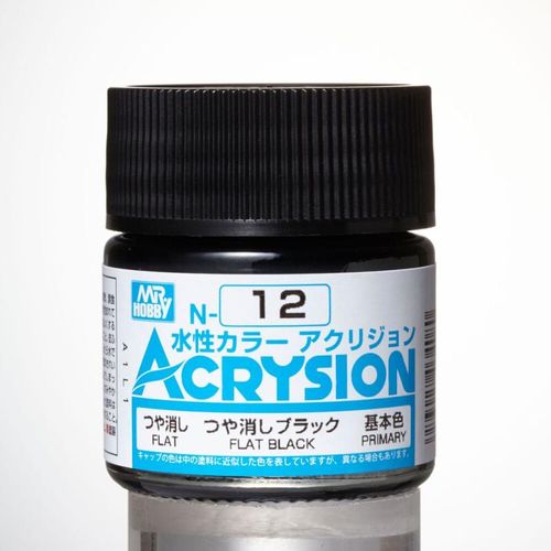 Acrysion (10 ml) Flat Black