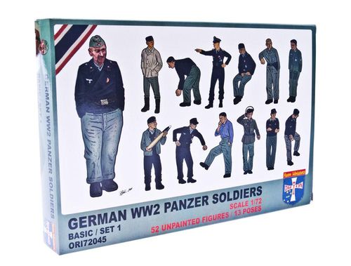WWII German panzer soldiers,...