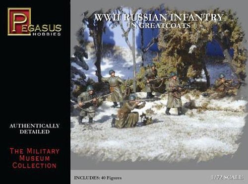 WWII: Russische Infanterie in...
