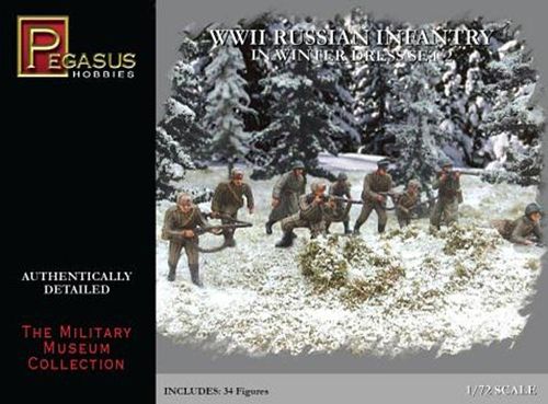 WWII: Russische Infanterie in...