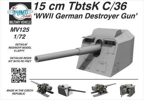 15 cm TbtsK C/36 WWII German...