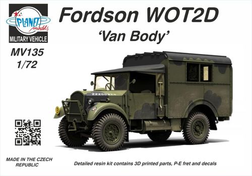 Fordson WOT2D - Van Body