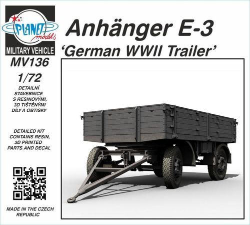 Anhänger E-3 - German WWII...