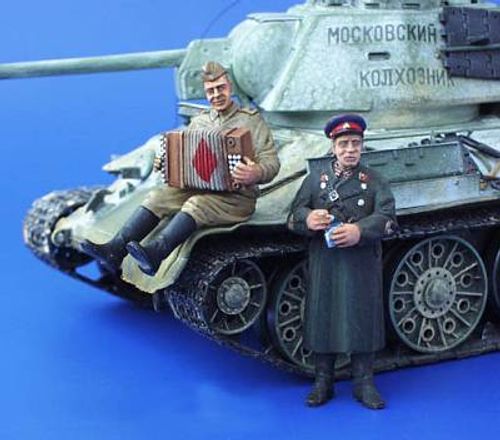 Soldaten der roten Armee WW II