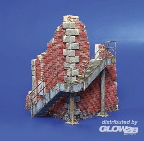 Fabrikecke mit Treppe