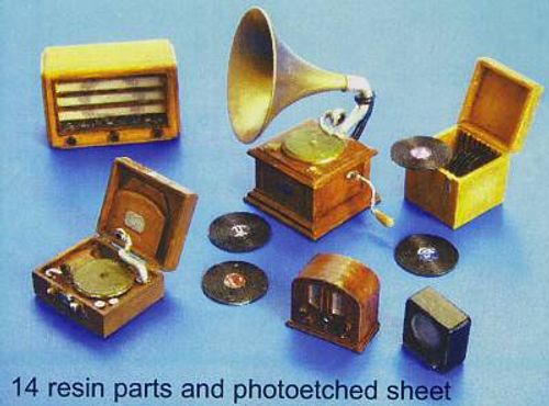 Gramophone und Radios