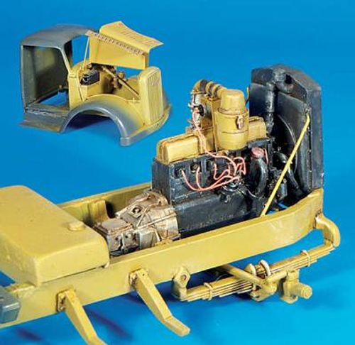 Opel Blitz Motor für Italeri...