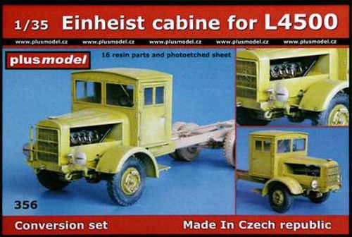 Einheist Cabine for L4500