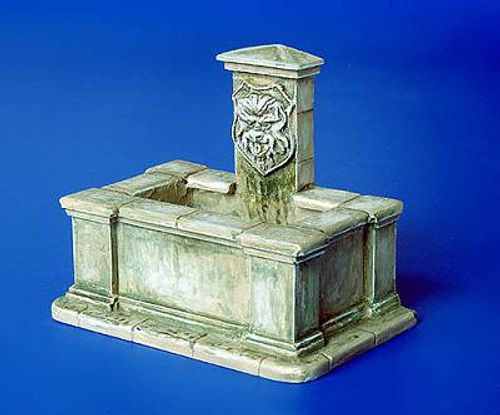 Brunnen Eckig