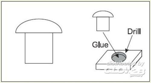 Rivets 0,7 mm