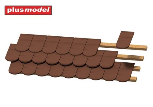 Roof tiles smooth - 140pcs