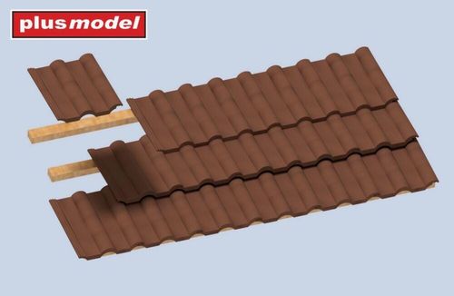 Roof tiles corrugated - 84...