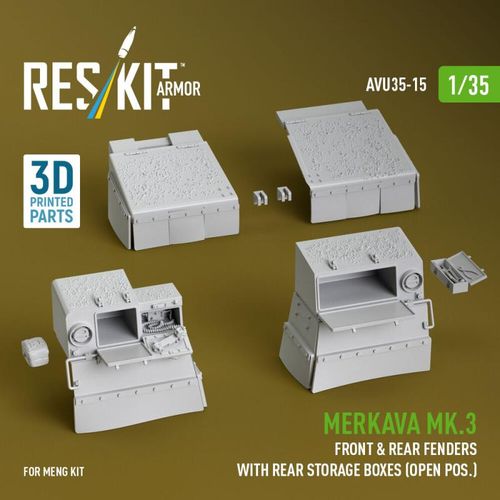 Merkava Mk.3 front & rear...