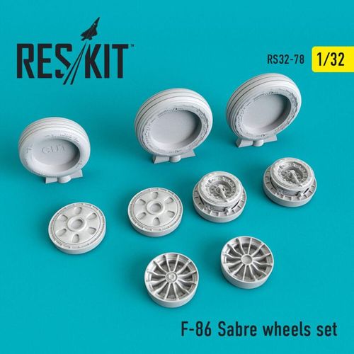 F-86 Sabre - Wheels set