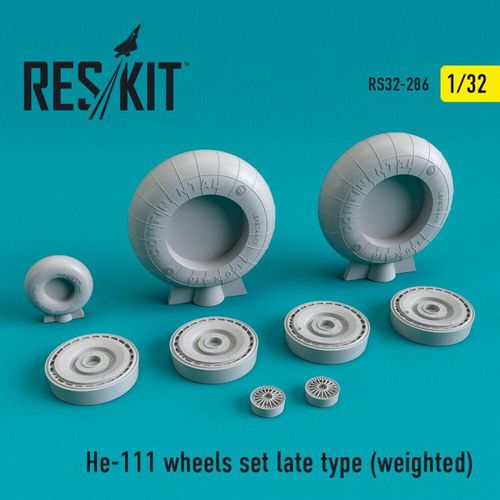 He-111 - Wheels set late type...