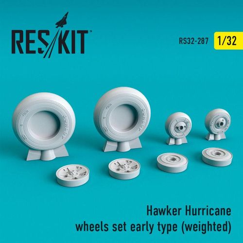 Hawker Hurricane - Wheels set...