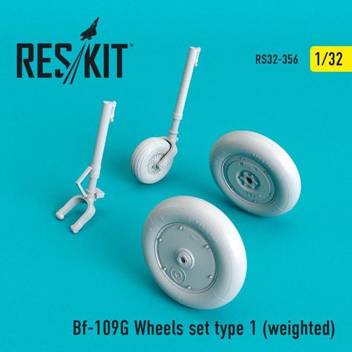Bf-109G - Wheels set type 1...