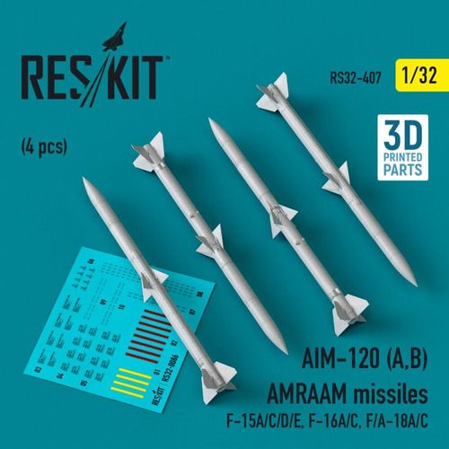 AIM-120 (A,B) AMRAAM missiles...