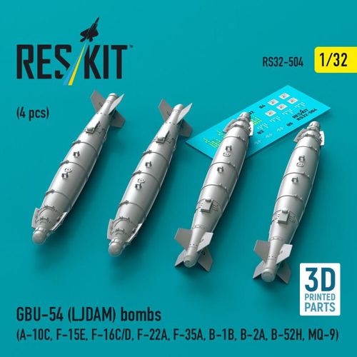 GBU-54 (LJDAM) bombs (4 pcs)...
