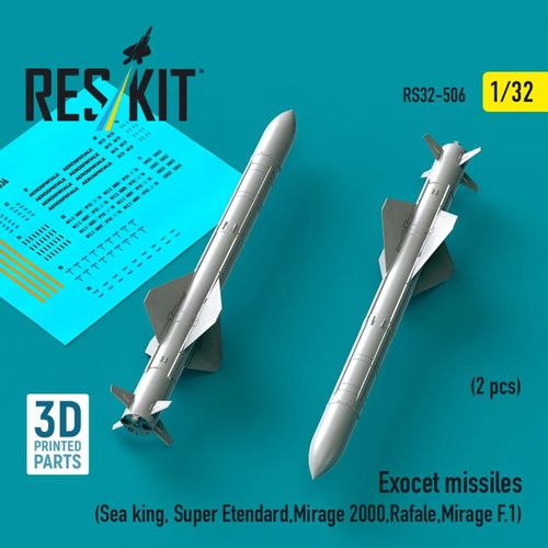 Exocet missiles (2 pcs) (Sea...