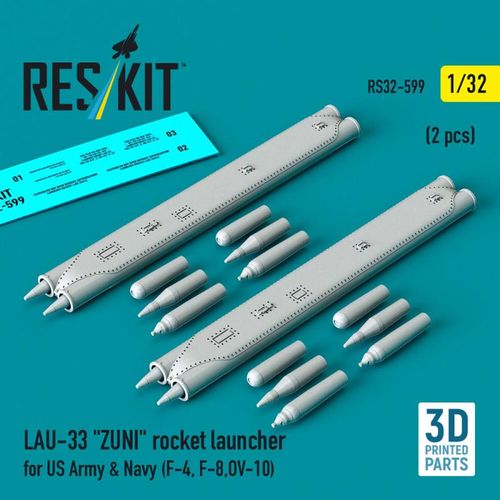 LAU-33 ZUNI rocket launcher...